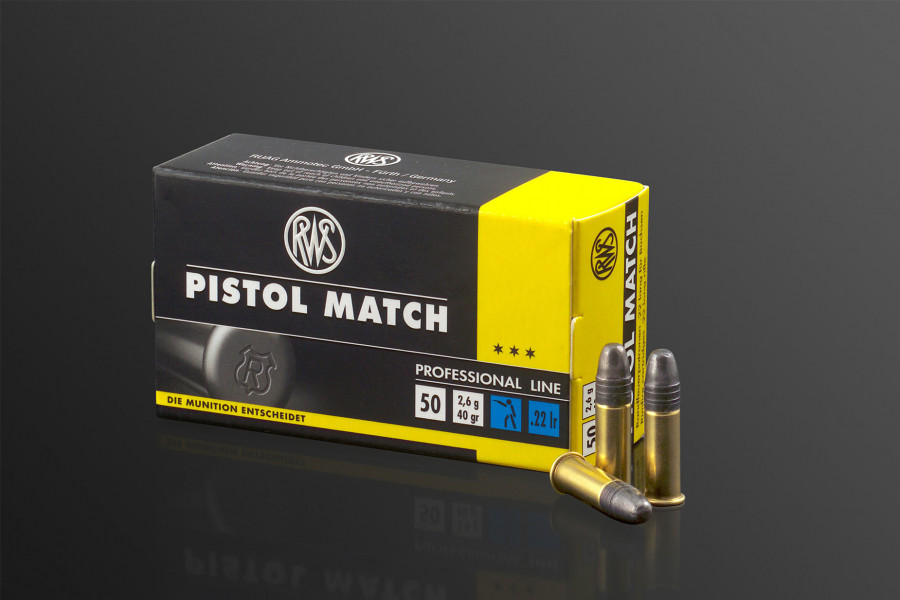 Randfeuerpatronen RWS 22lr Pistol Match