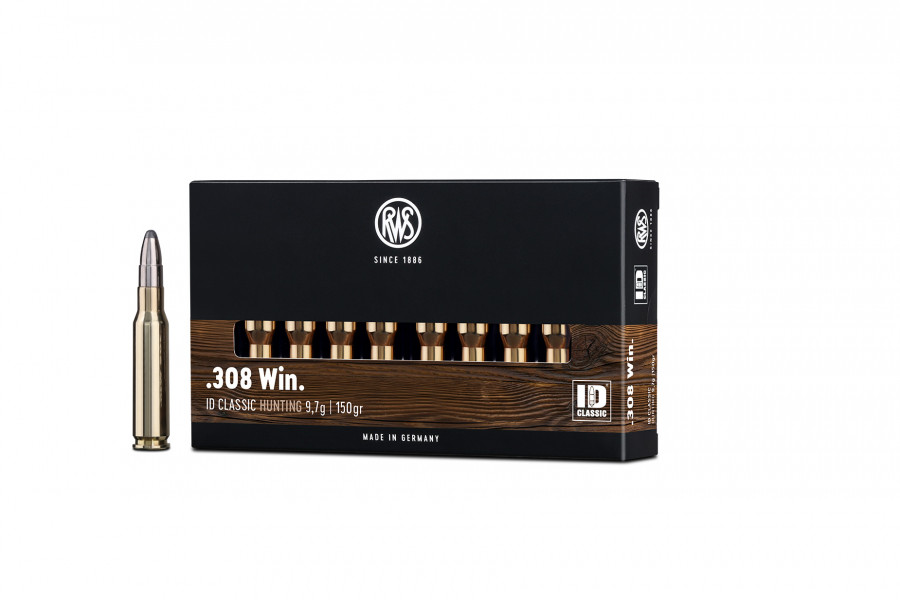 Büchsenpatronen RWS 308 Win. ID Classic 9,7g/150gr