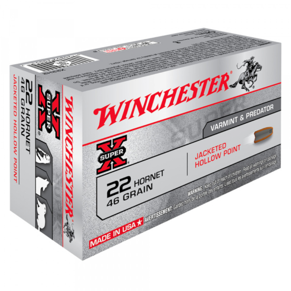 Büchsenpatronen Winchester 22 Hornet HSP