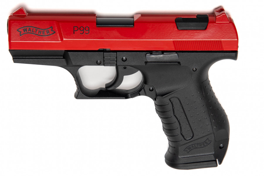 Walther Gaspistole P99 bicolor red, Sonderedition