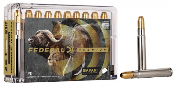 Büchsenpatronen Federal 416 Rem. Mag. Trophy Bonded