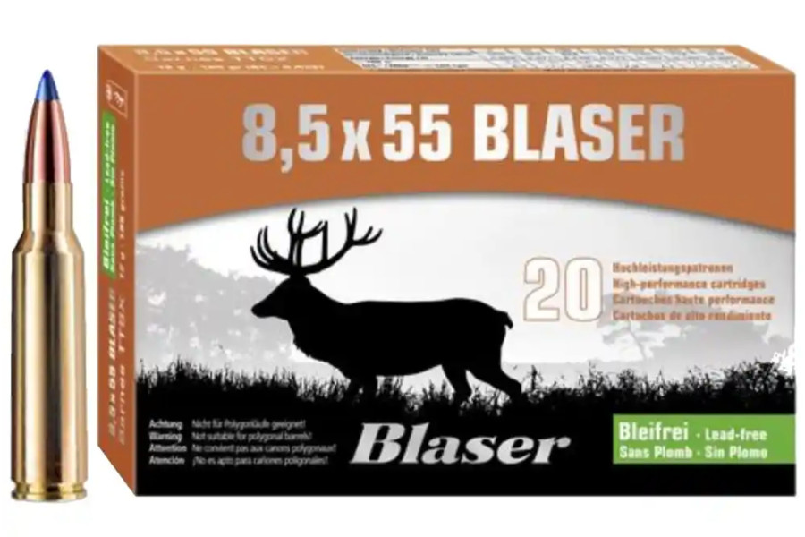 Büchsenpatronen Blaser 8,5 x 55 Barnes TTSX