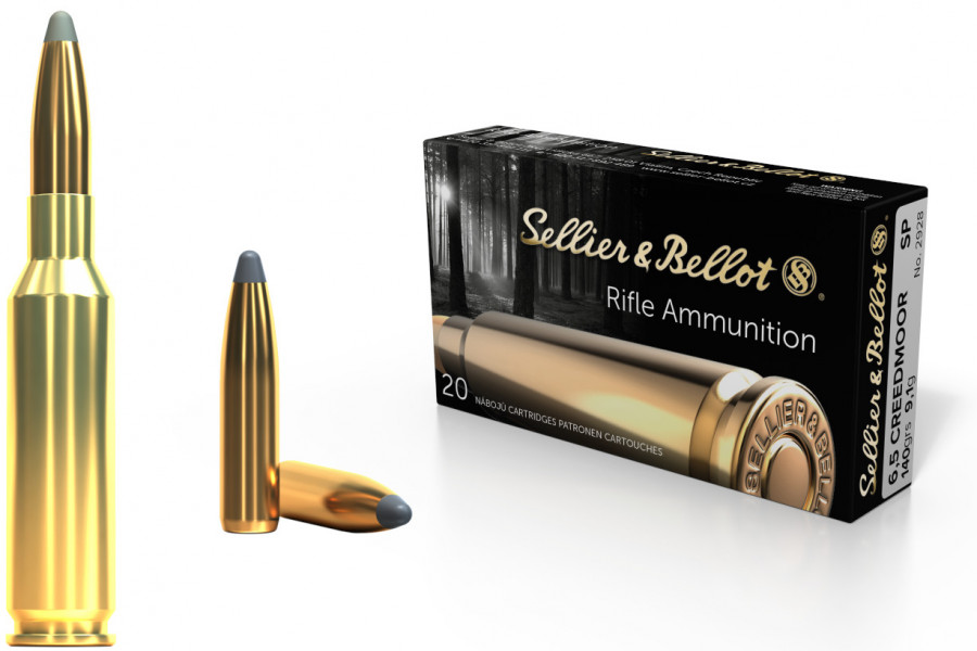 Büchsenpatronen Sellier & Bellot 6,5 Creedmoor SP