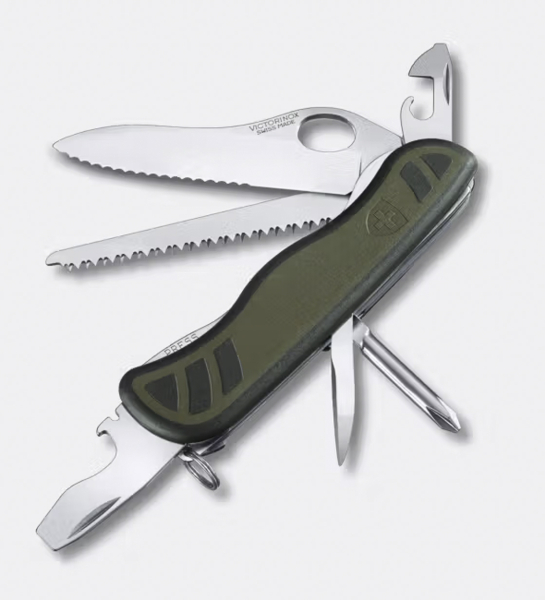 Victorinox Schweizer Soldatenmesser grün/schwarz