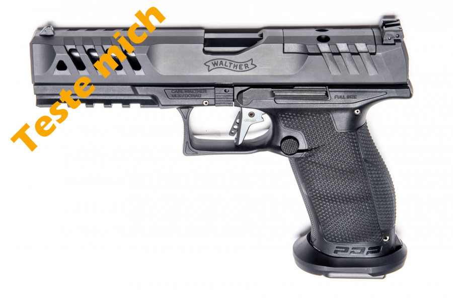 Testwaffe Walther PDP Match FS 5 Zoll Polymer