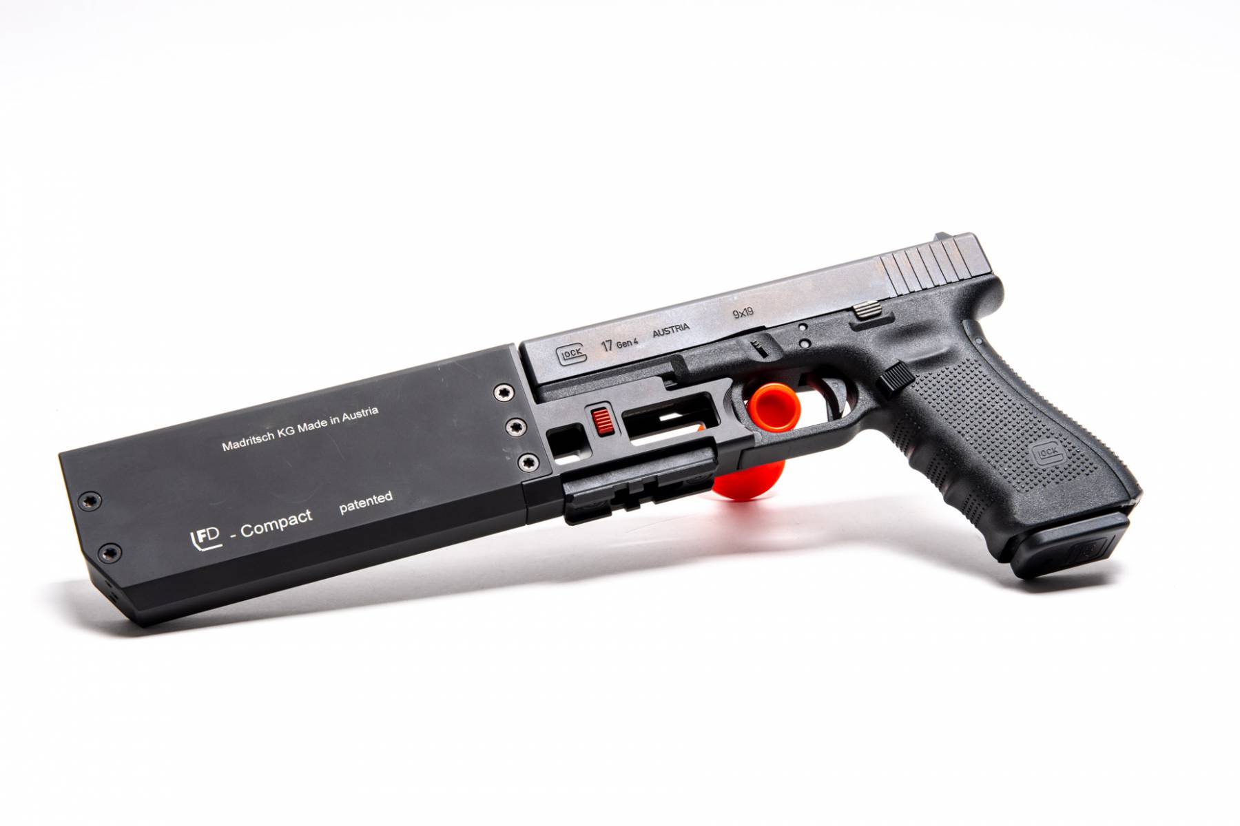 Schalldämpfer Fischer FD919 Glock 19 Gen 3 u 4 SIEGERT