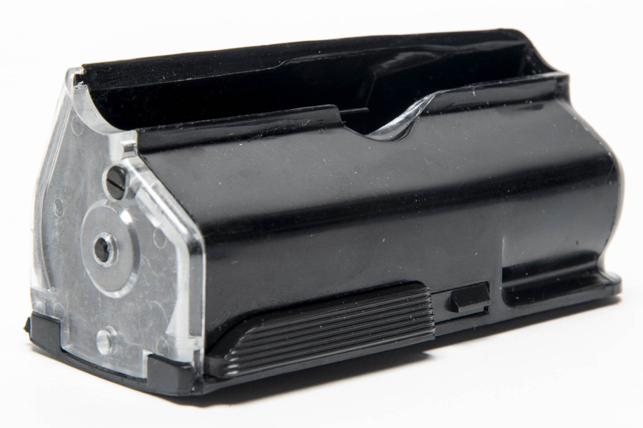 Magazin Steyr Mannlicher mit seitlichen Drückern