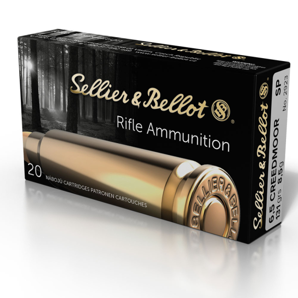 Büchsenpatronen Sellier & Bellot 6,5 Creedmoor SP