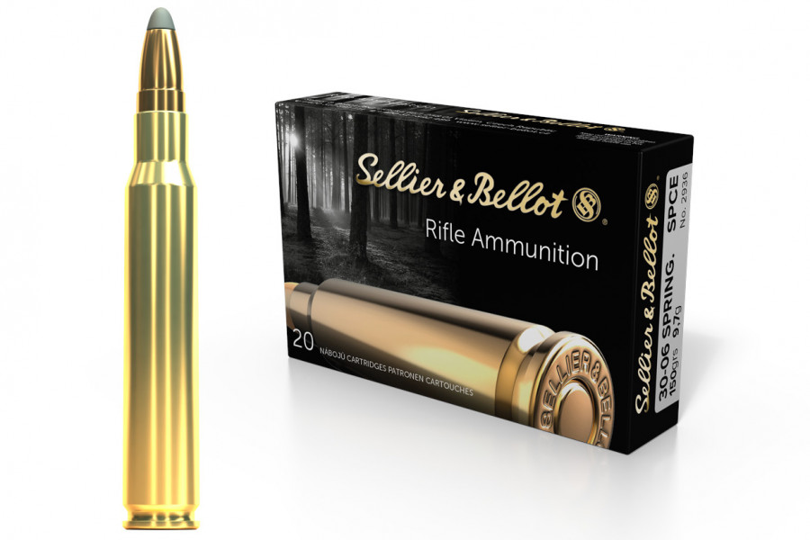 Büchsenpatronen Sellier & Bellot 30-06 Spring. SPCE