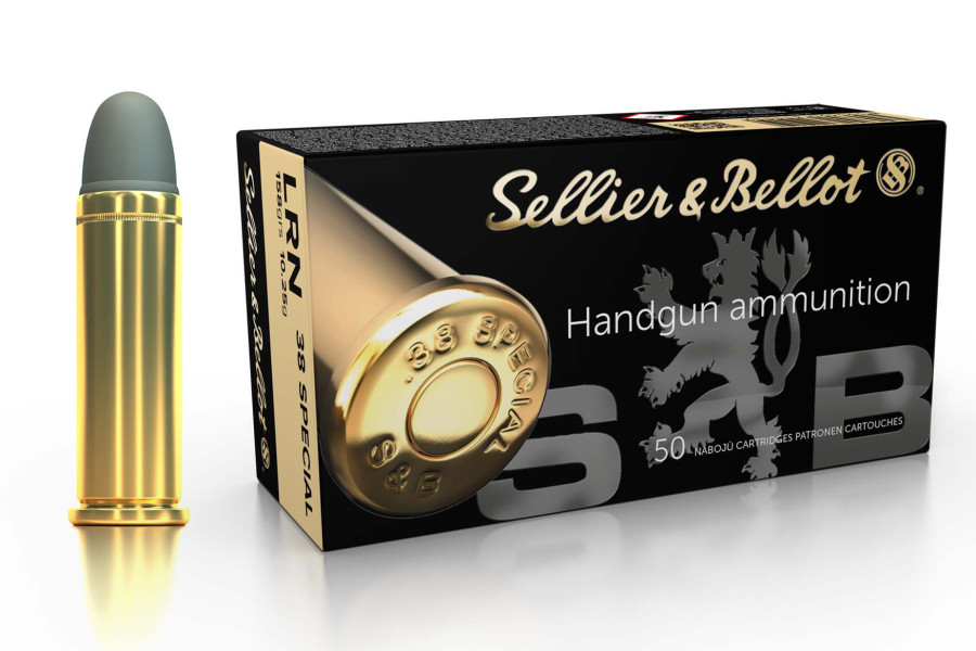 Revolverpatronen Sellier & Bellot 38 Special LRN