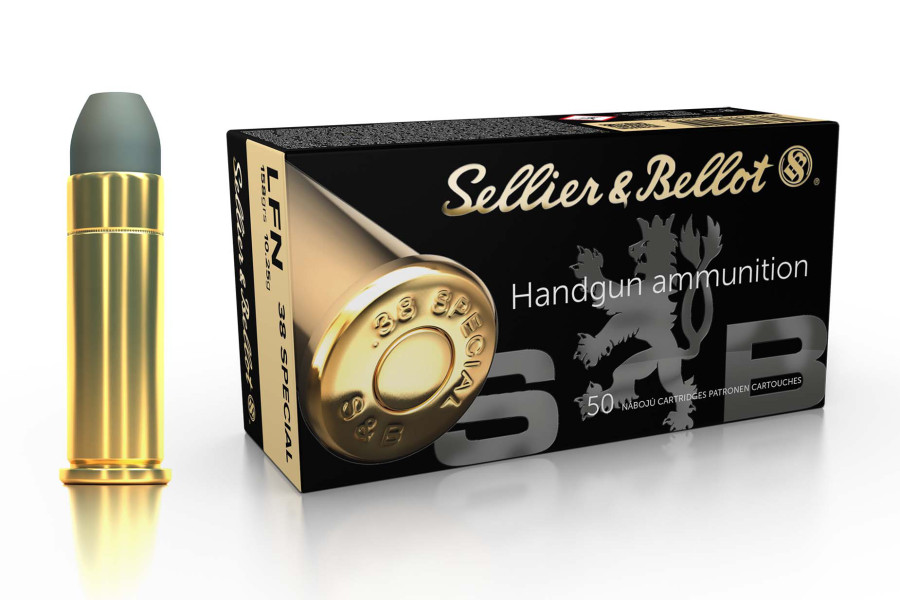 Revolverpatronen Sellier & Bellot 38 Special LFN